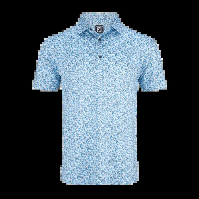 FootJoy Mens All Over Floral Polo