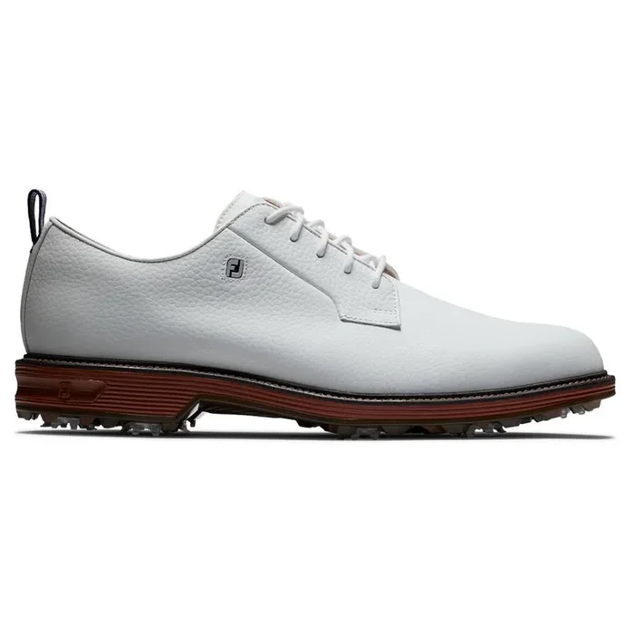 FootJoy Premiere Series – Field Golf Shoes Previous Season Style White/Brick – 24 Men