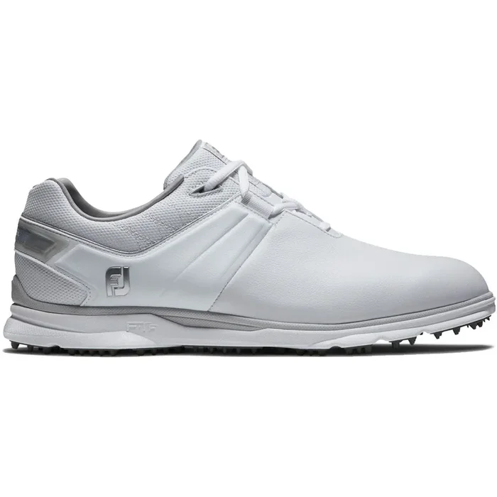 FootJoy Pro SL Waterproof Spikeless Shoes – White/Grey
