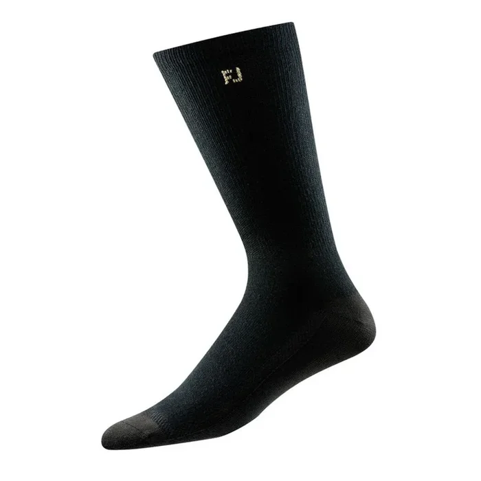 FootJoy ProDry Lightweight Crew Golf Socks – Black