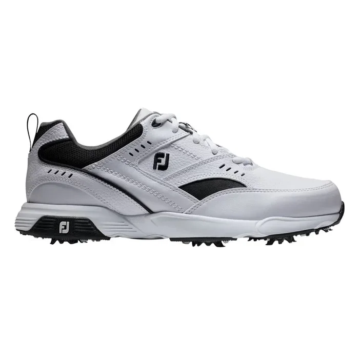 FootJoy Sneaker Golf Shoes White/Black – 24 Men