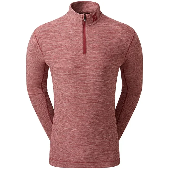 FootJoy Space Dye Chill-Out 1/4 Zip Pullover – Maroon