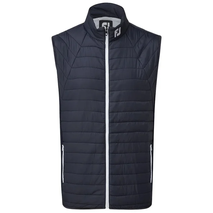 FootJoy Thermal Quilted Vest – Navy/White