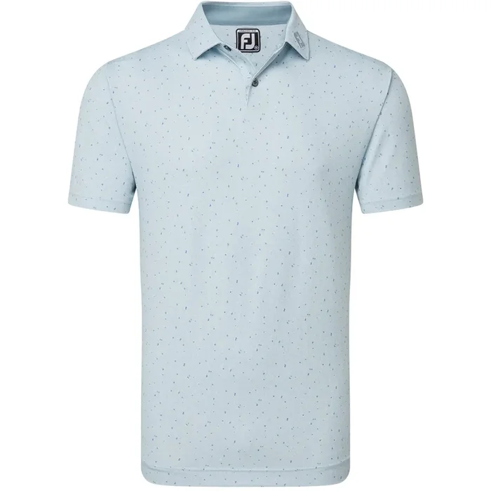 FootJoy Tweed Texture Pique Polo Shirt – Mist