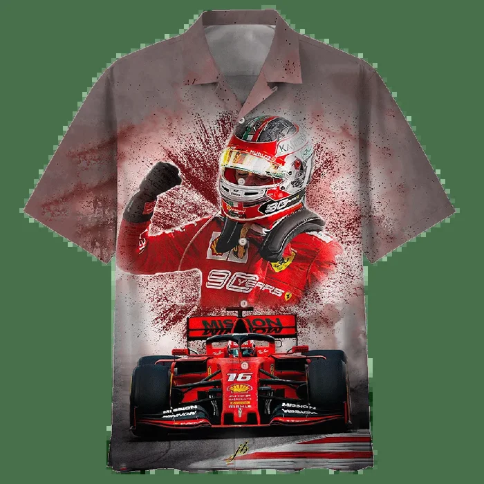 Formula Car Racing Hawaiian Shirt Black 2 – For men and women – Fanshubus – Fanshubus.com
