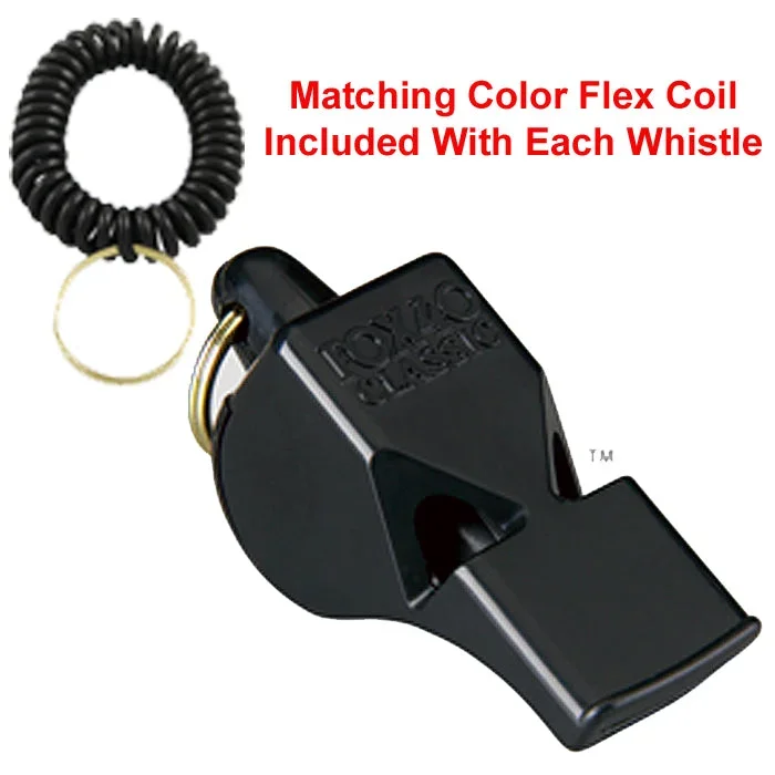 Fox 40 Classic Whistle With Flex Coil
