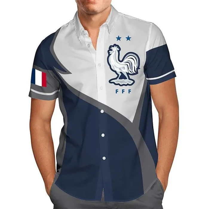 France Football Hawaiian Shirt – Fanshubus.com
