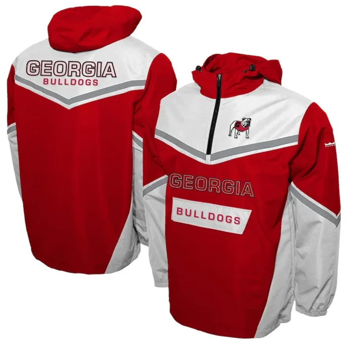 Franchise Club Men’s Georgia Bulldogs Beta Anorak Jackets