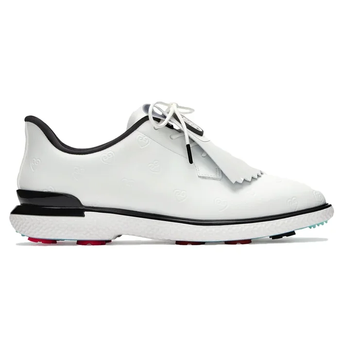 G/Fore Women’s Gallivan2r Heart G’s Kiltie Golf Shoe – Snow/Onyx