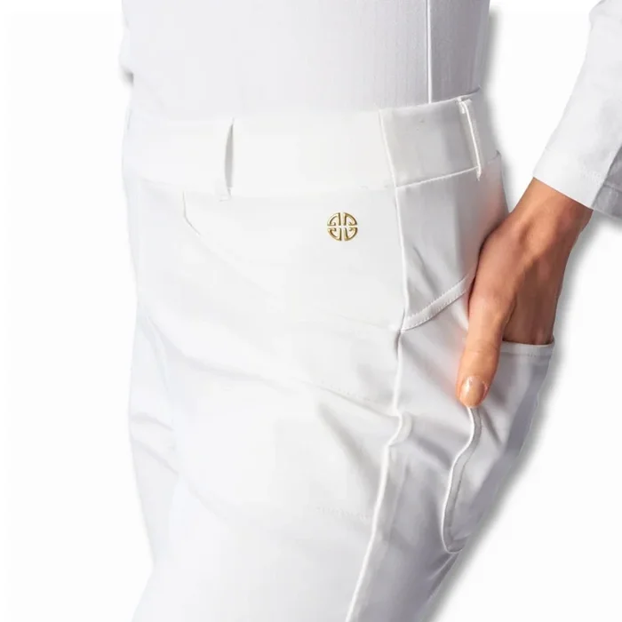 G Lifestyle Golf Pants White – SS25 Women
