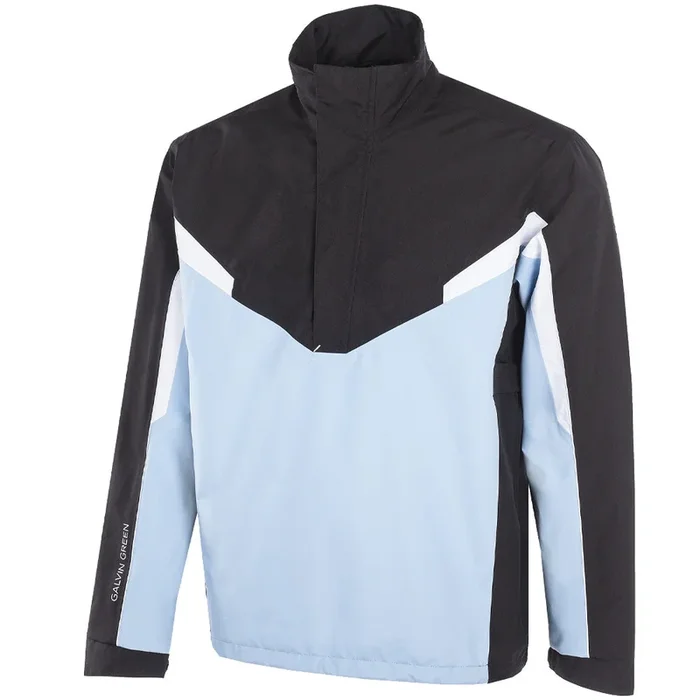 Galvin Green Abe Gore-Tex 1/2 Zip Waterproof Jacket – Blue Bell/Black/White