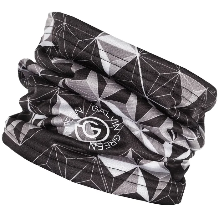 Galvin Green Dragan Insula Snood – Black/Sharkskin/White