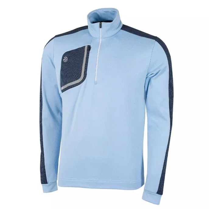 Galvin Green Dwight Insula Pullover – Blue Bell/Navy