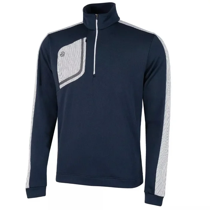 Galvin Green Dwight Insula Pullover – Navy/White