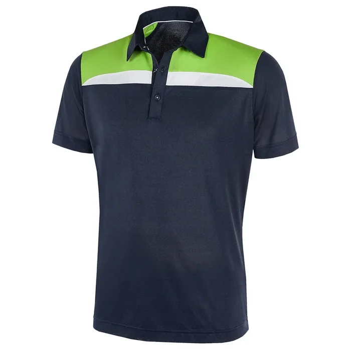 Galvin Green Mapping Ventil8 Plus Golf Polo Navy/Lime/White – FW22 Men