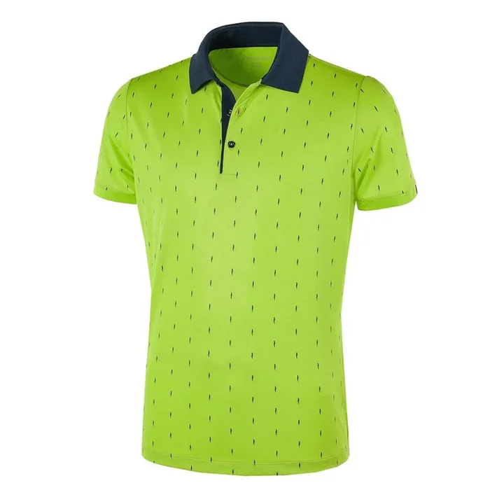 Galvin Green Mayson Ventil8 Plus Golf Polo Lime/Navy – SS22 Men