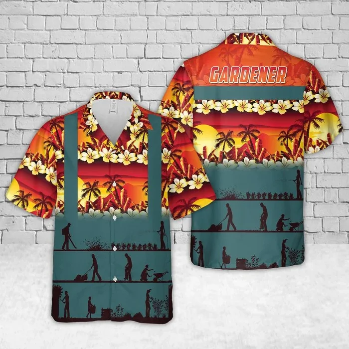 Gardener Tropical Hawaiian Shirt – Fanshubus.com