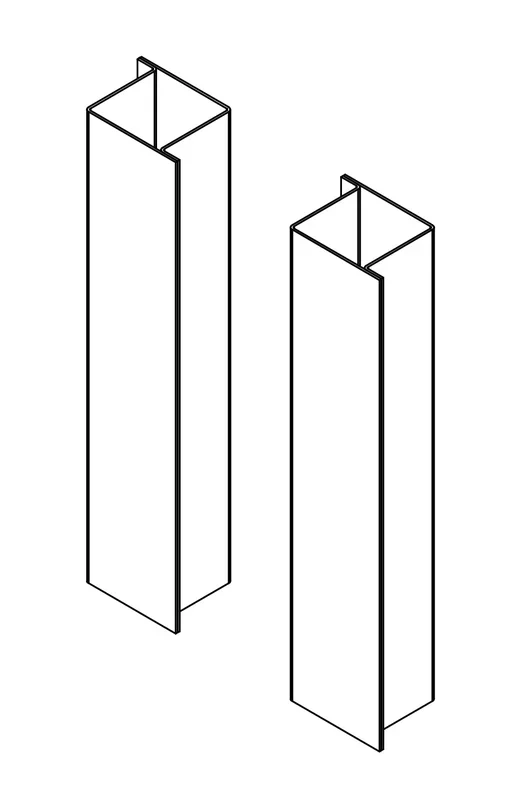 Gared Ground Sleeves for 4″ Square Outdoor Volleyball Posts