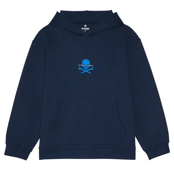 Gfore Coordinates Oversized French Terry Golf Hoodie Twilight – 23 Unisex