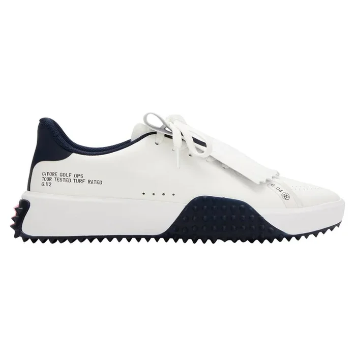 Gfore G.112 P.U. Leather Kiltie Spikeless Golf Shoes Snow/Twilight – FA25 Women
