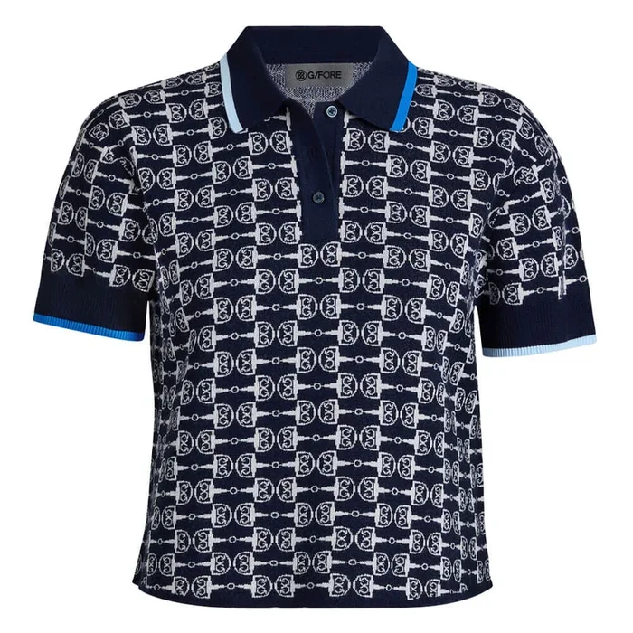 Gfore G Link Merino Wool Golf Polo Twilight – SP25 Women