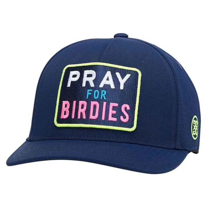 Gfore Pray For Birdies Stretch Twill Snapback Golf Cap Twilight – 24 Women