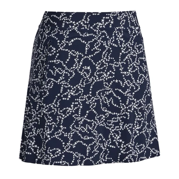 Gfore Stardust Silky Tech Nylon A-Line Golf Skort Twilight – FA23 Women