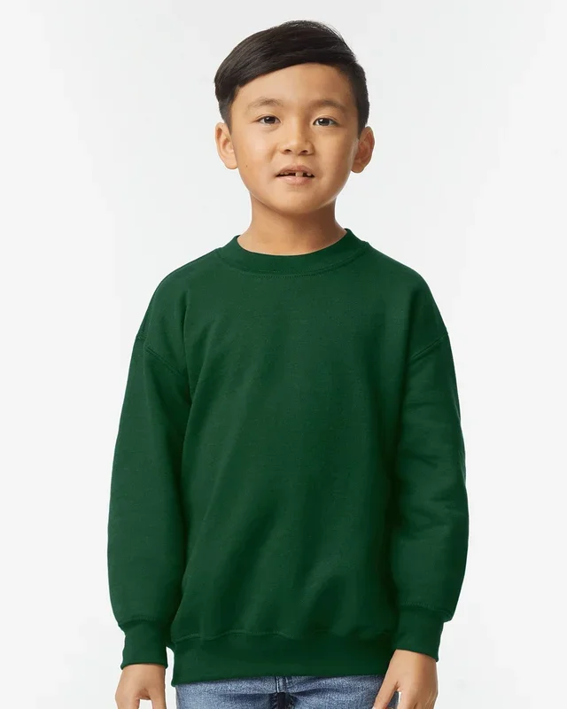 Gildan Youth Heavy Blend Crewneck Sweatshirt 18000B