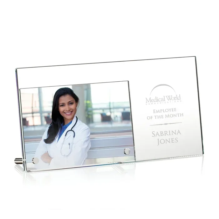 Golf Crystal 4″ x 6″ Photo Frame