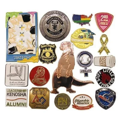 Golf Custom Soft Enamel 2″ Lapel Pin