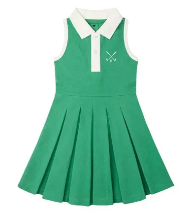 Golf Day Toddler Golf Dress Green