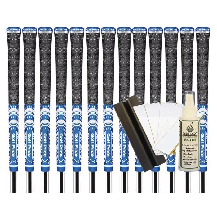 Golf Pride MCC Teams Standard Grip – TEAM BLUE/WHITE (13pcs + Golf Grip Kit)