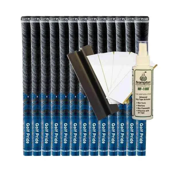 Golf Pride New Decade Midsize – Blue (13pcs + Golf Grip Kit)