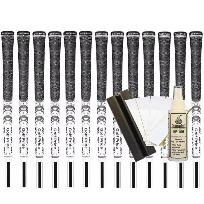 Golf Pride New Decade Standard – White (13pcs + Golf Grip Kit)