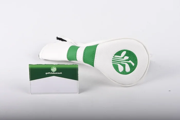 Golfclubs4cash Branded Headcover – Hybrid / White & Green