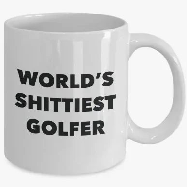 Golfer Coffee Mug – Funny Golf Gift