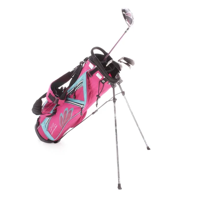 GolPhin GFL+[Brand New) Graphite Ladies Right Hand Driver,7,9,SW Putter Plus Stand Bag Ladies – GolPhin