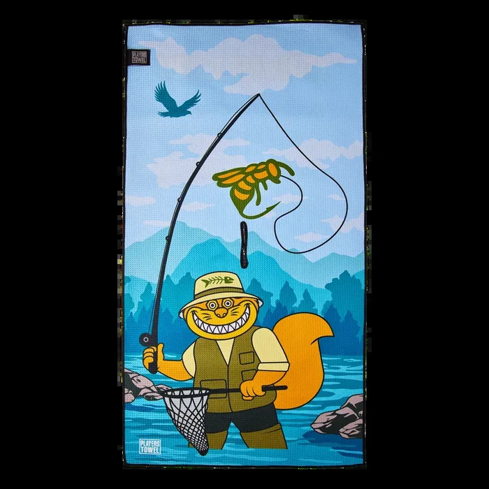 Gone Fishin’ 2024 Flyfishing Fat Cat Players Towel