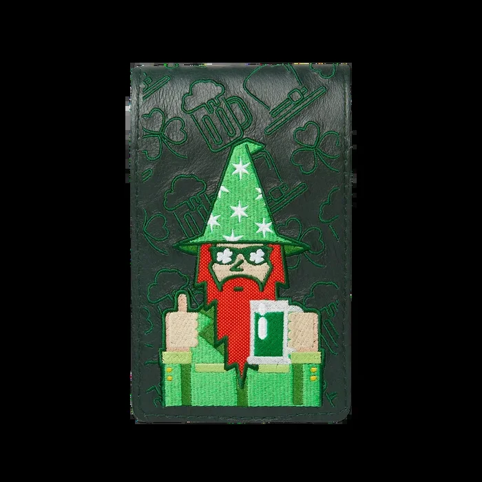 Green Beer Wizard Scorecard Holder