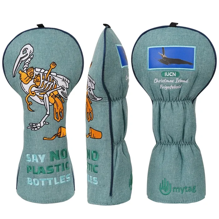 Green Plastic Bird Driver Head Cover Head Cover