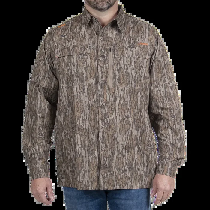 Habit Men’s Hatcher Pass Long Sleeve Guide Shirt