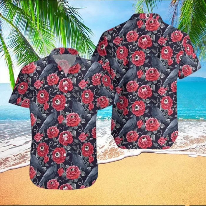 Hawaiian Aloha Shirts Halloween Darkness Is My Friend hawaiian shirt – Fanshubus – Fanshubus.com