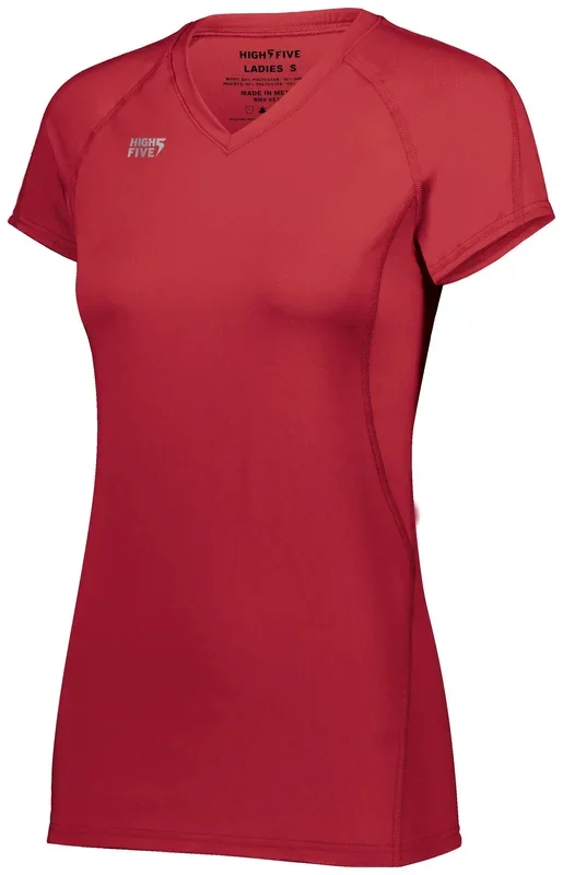 HighFive Girl’s TruHit Short Sleeve Volleyball Jersey
