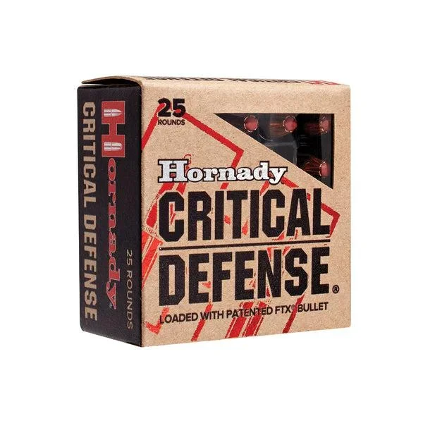 Hornady Critical Defense 38spcl +P 110gr FTX