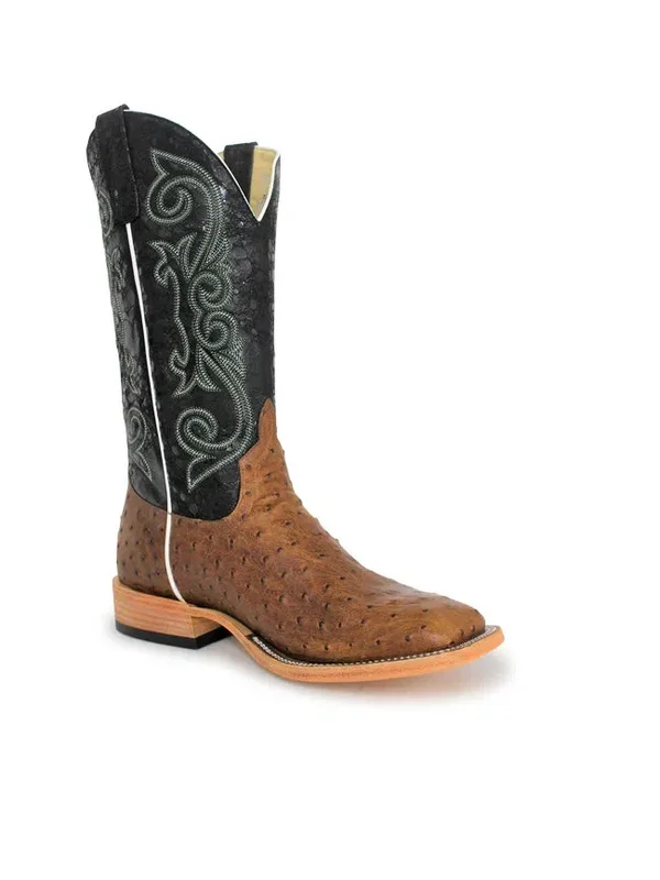 HorsePower Boots Top Hand Oryx Lux Full Quill Ostrich Roper