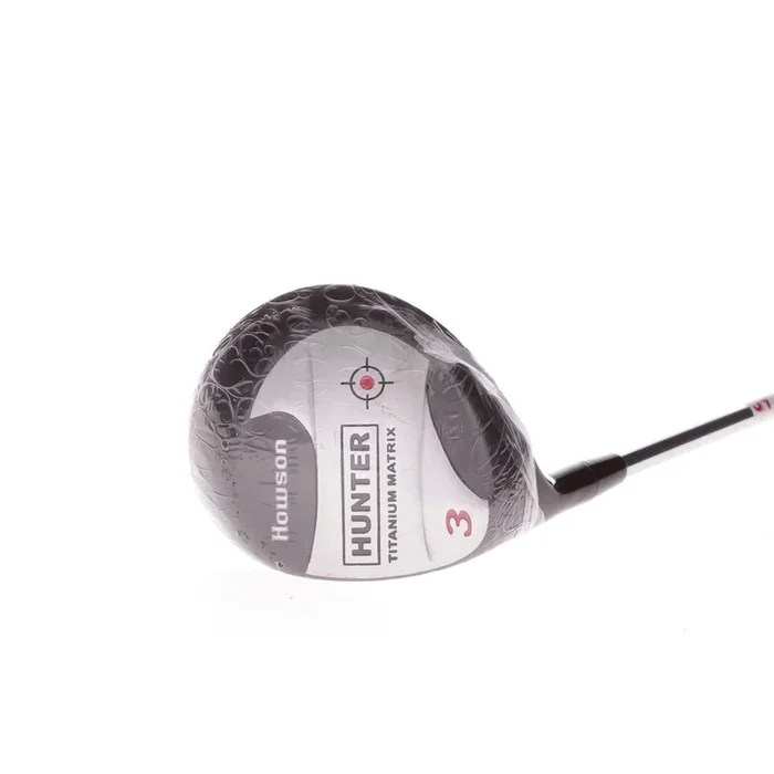 Howson Hunter Titanium Matrix Steel Mens Left Hand Fairway 3 Wood 15 Degree Regular – True Temper