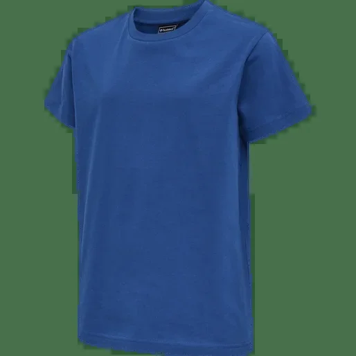 Hummel Youth Red Basic Short Sleeve T-Shirt