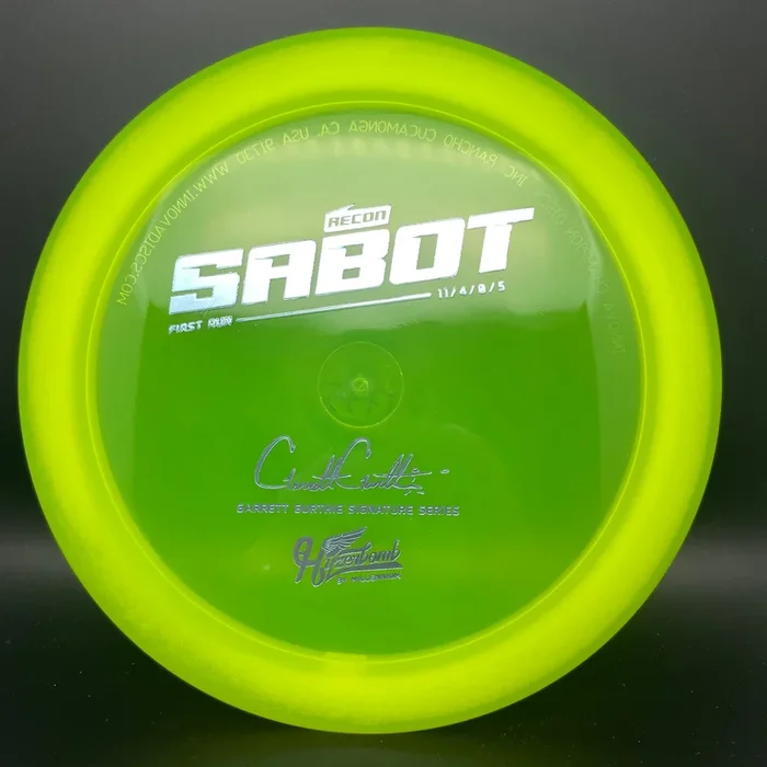 Hyzerbomb Recon Flat Top Sabot – Gurthie First Run
