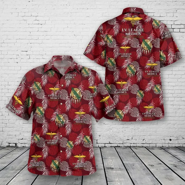 I.V. LEAGUE MEDICS HAWAIIAN SHIRT – Fanshubus.com