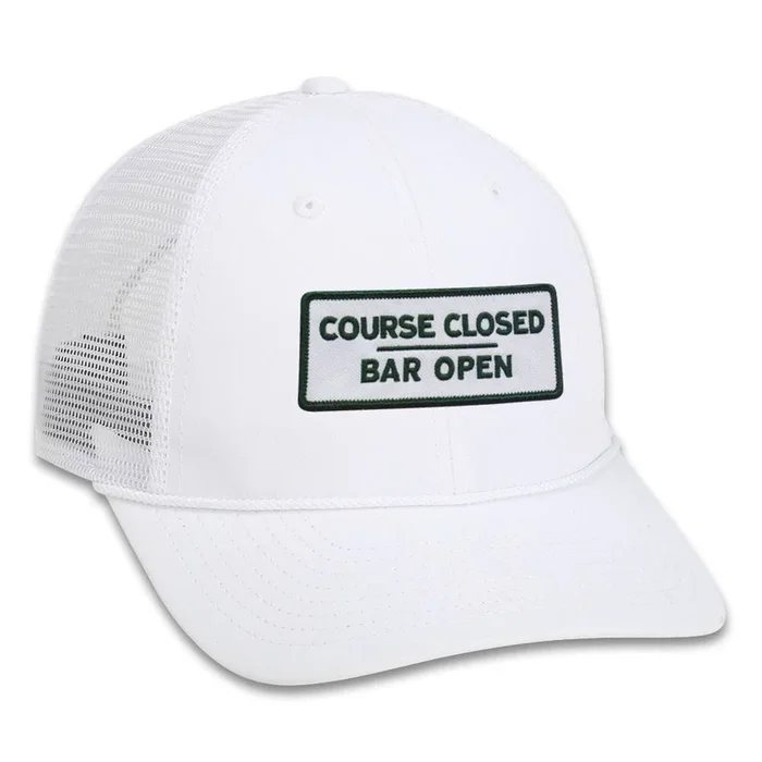 Imperial The Night Owl Meshback Performance Rope Golf Cap Course Closed Bar Open – 23 Men
